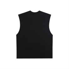 Load image into Gallery viewer, FULL TOUR CUT OFF TEE - Raw Edge Cotton Tank Top