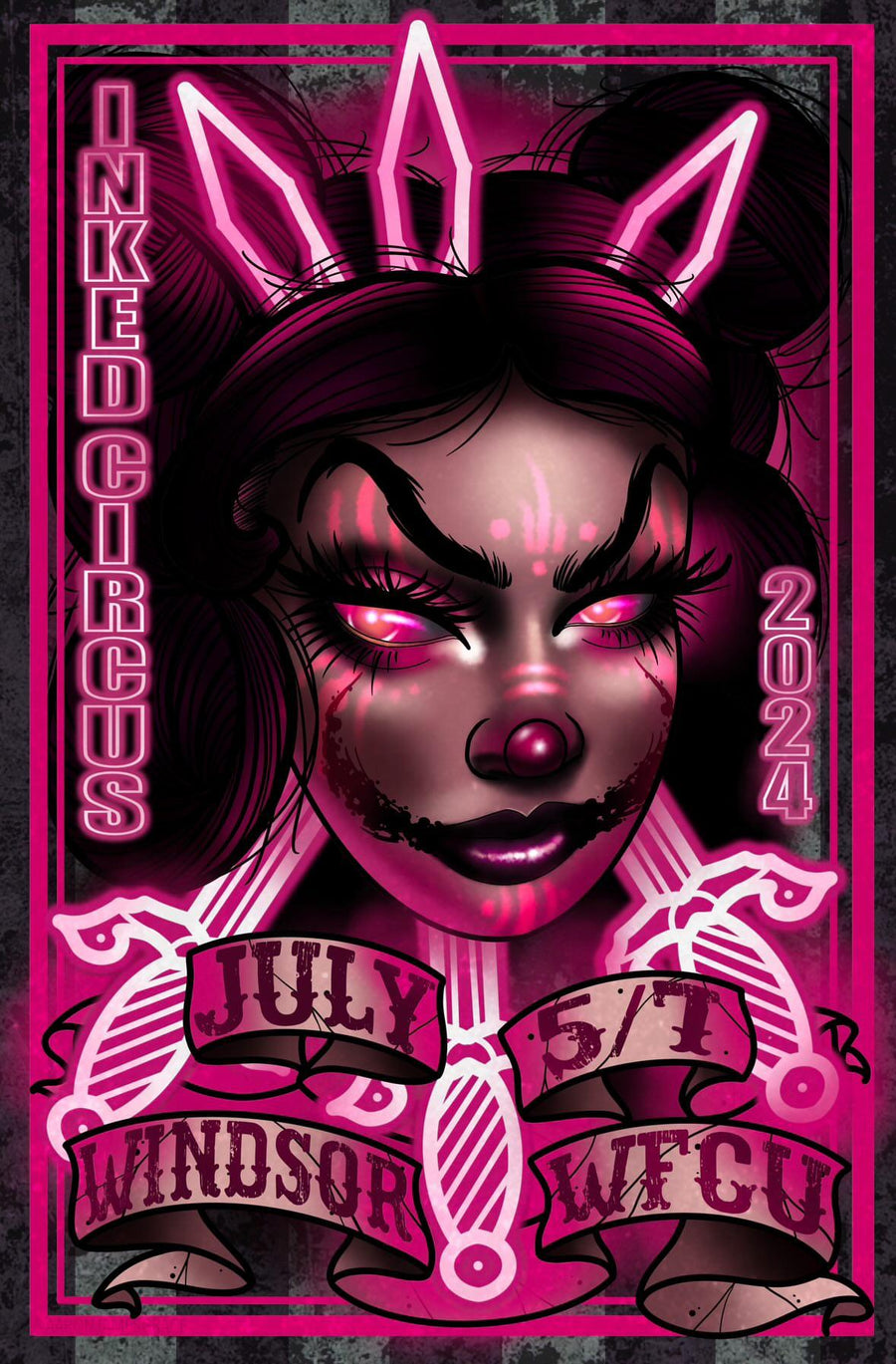 INKED CIRCUS TATTOO EXPO - WINDSOR (JULY 5th-7th, 2024)