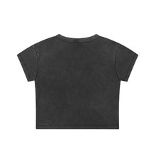 Load image into Gallery viewer, FULL TOUR Snow Washed Crop Top