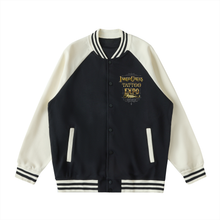 Load image into Gallery viewer, VARSITY FULL TOUR - Two Tone Raglan Sleeve Varsity Jacket