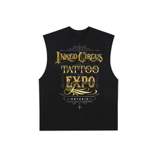 Load image into Gallery viewer, FULL TOUR CUT OFF TEE - Raw Edge Cotton Tank Top